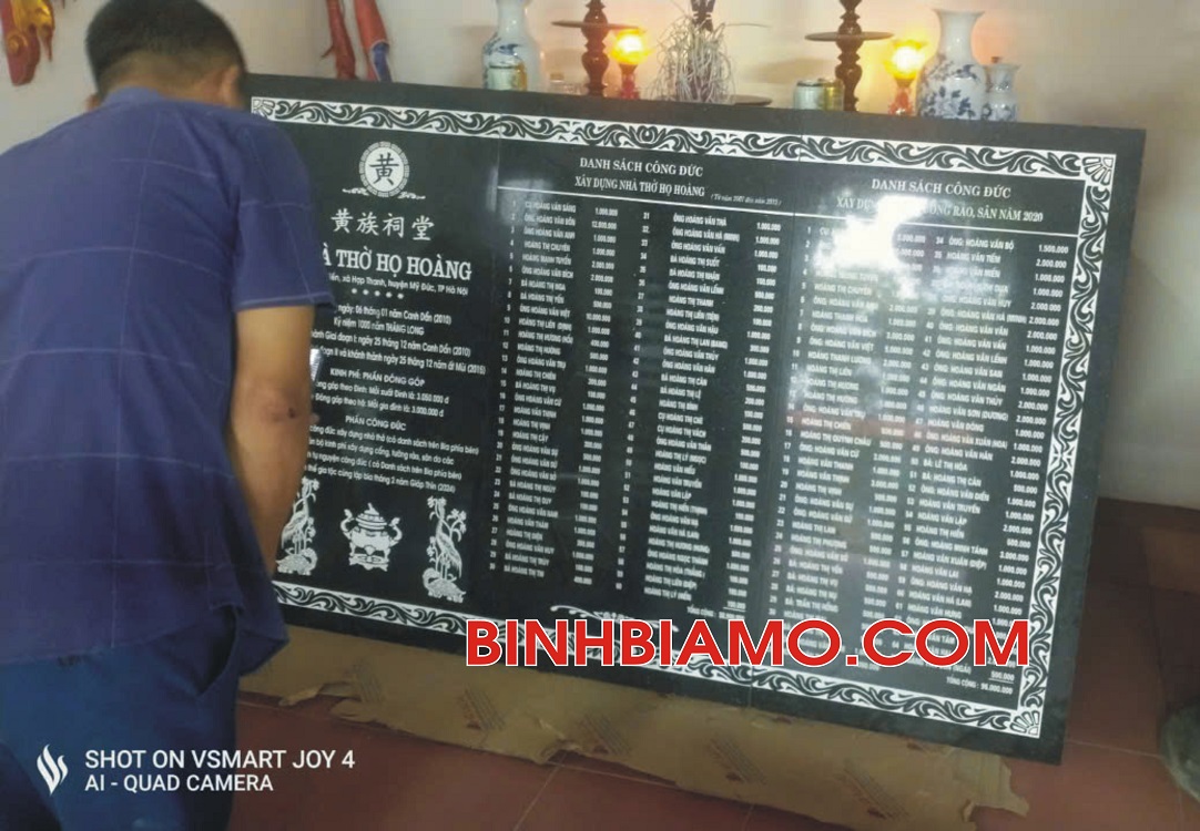 Bia đá công đức