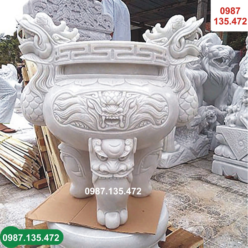Giá lư hương đá