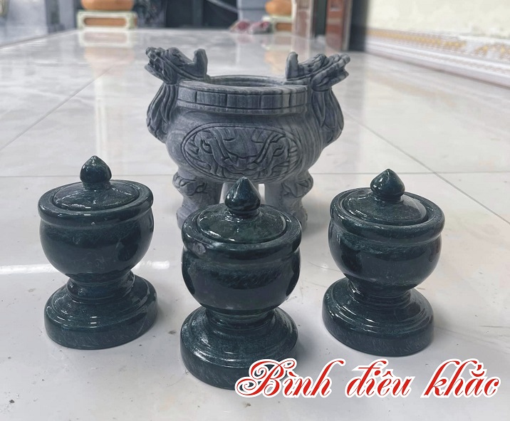 Cốc chén bằng đá mỹ nghệ