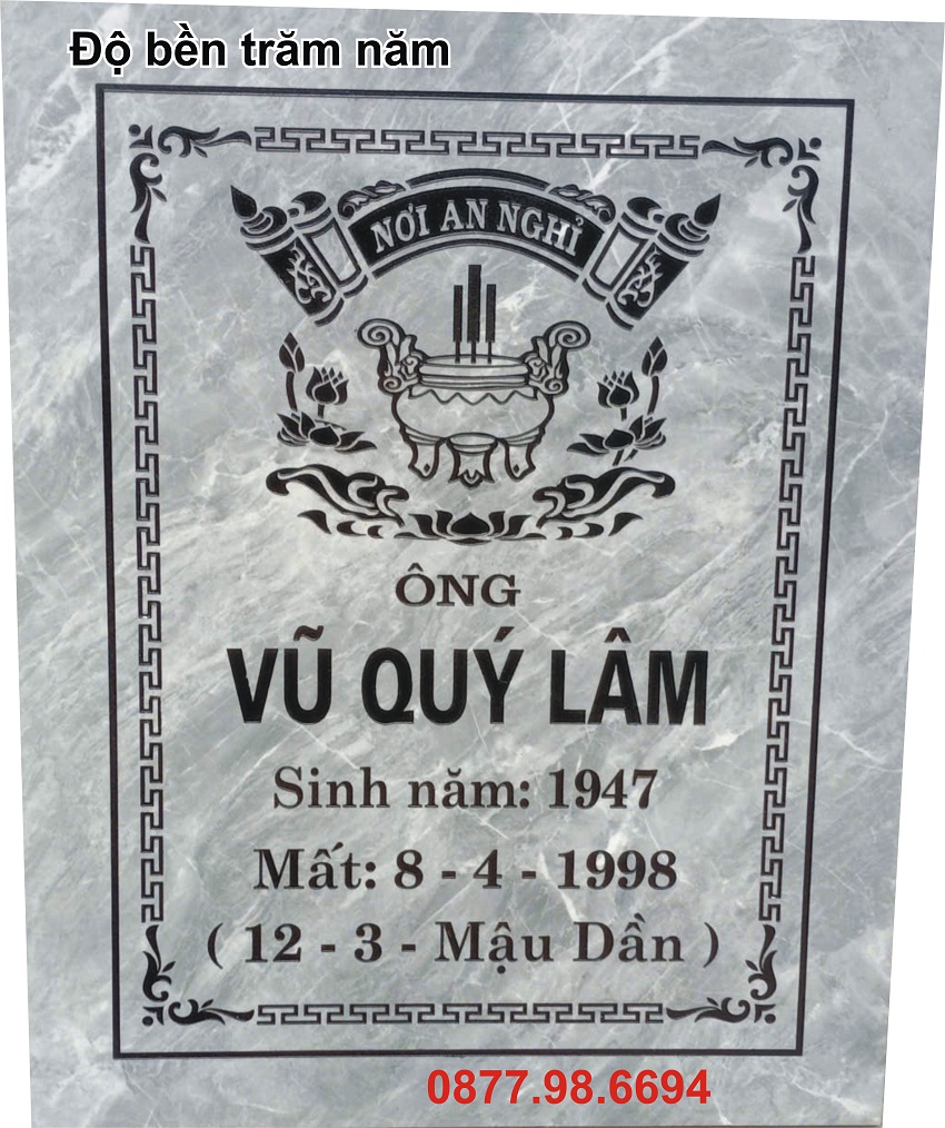 Bia mộ gạch granite đặc biệt chịu lửa hàng ngàn độ