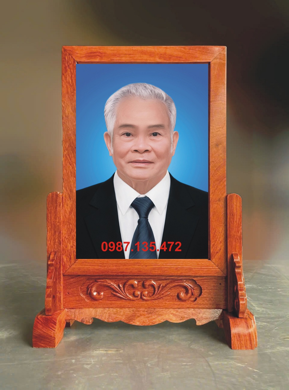 Khung ảnh thờ mẫu đơn giản