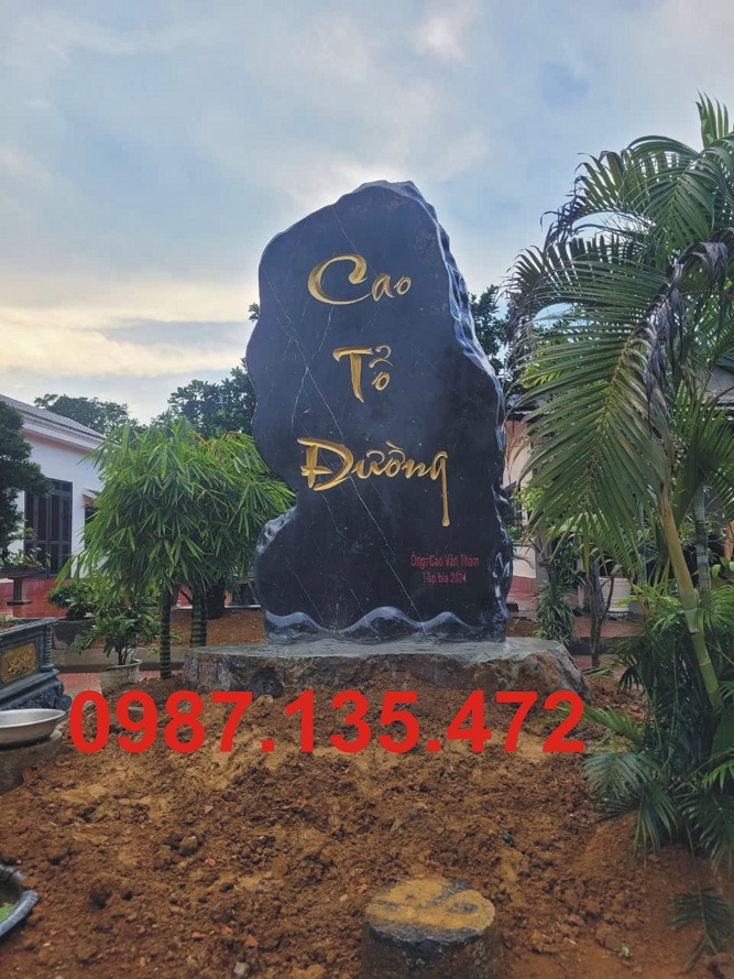 Khắc biển bảng đá tự nhiên