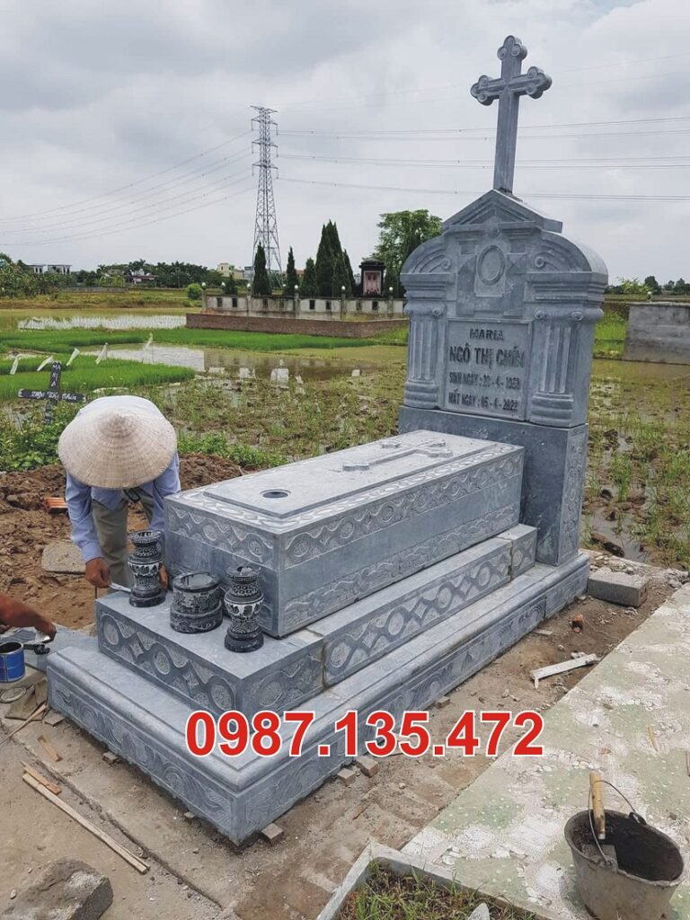 Khắc bia và mộ đá công giáo hà nội