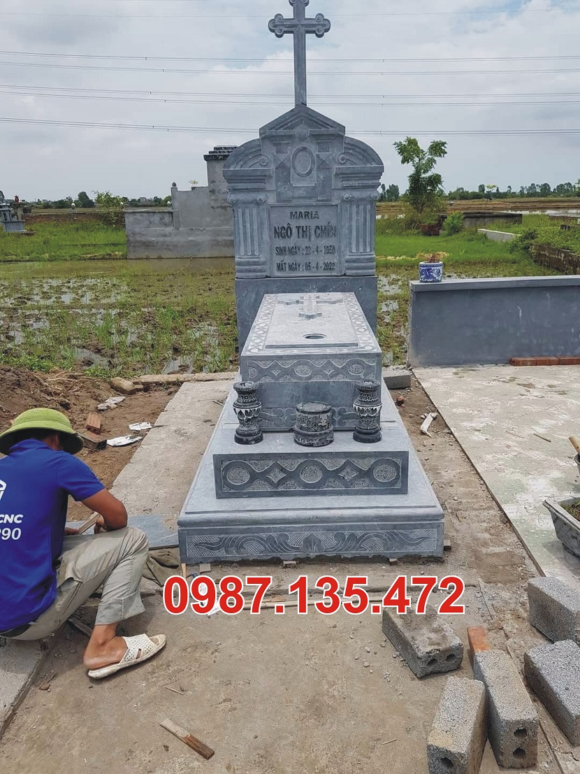 Khắc bia và mộ đá công giáo hà nội