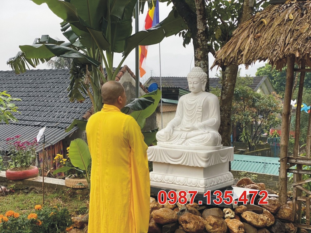 Khắc bia mô và tượng Phật bằng đá tại hà nội