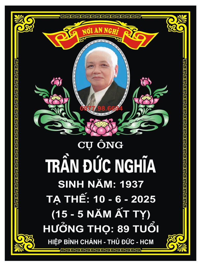 Làm bia mộ men sứ và đá hoa cương