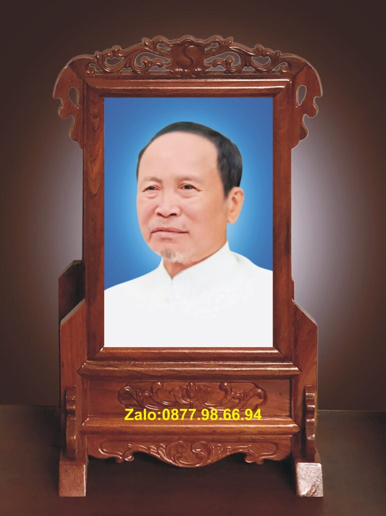 Khung thờ đơn giản ván liền