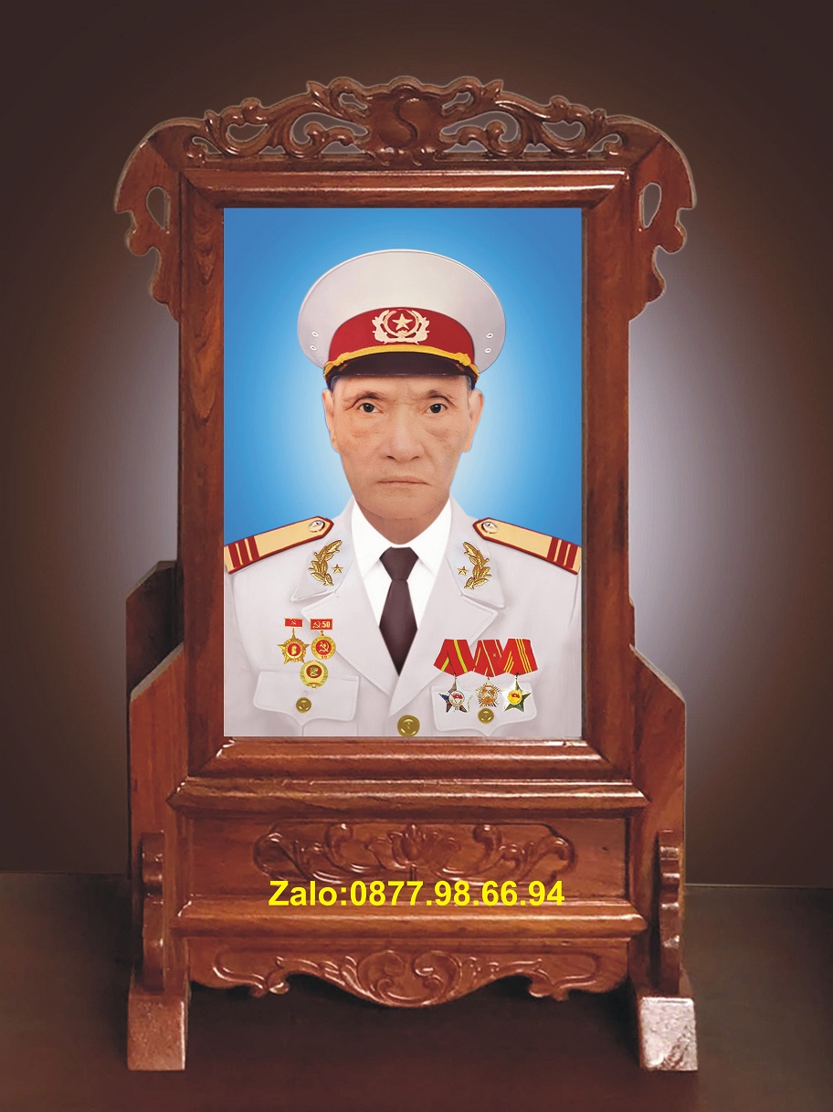 Khung thờ đơn giản ván liền