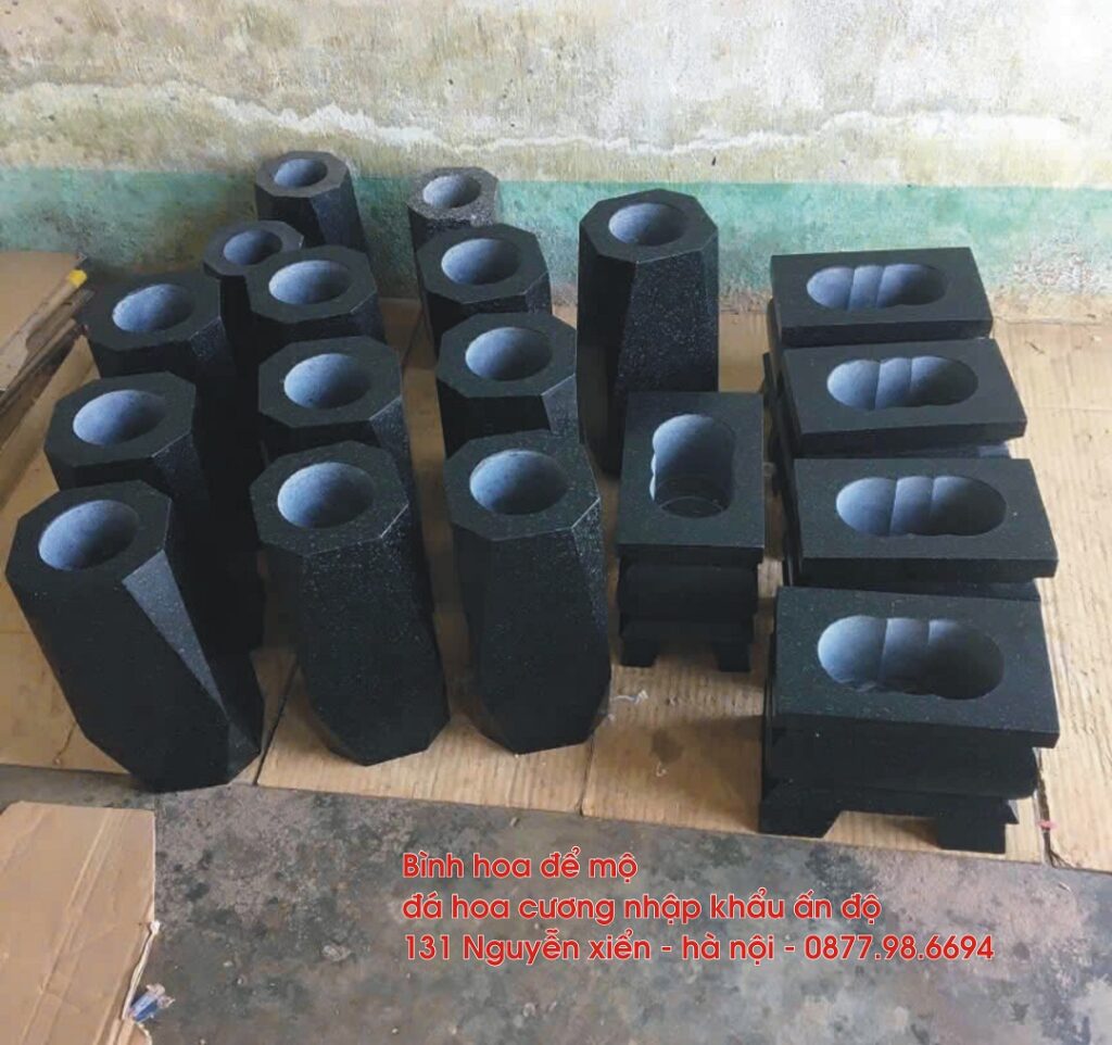 Bát hương bình hoa đá nhập khẩu ấn độ