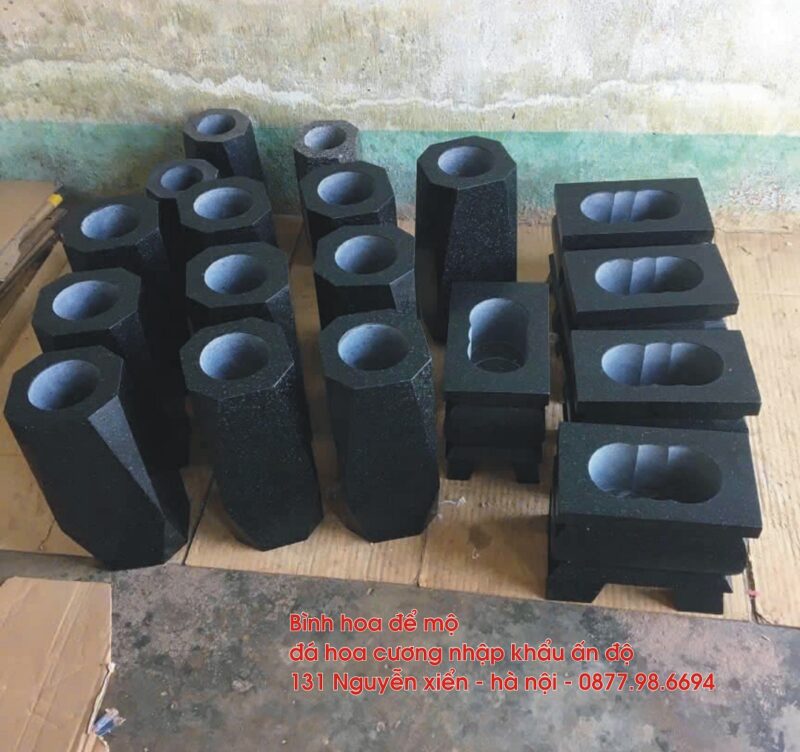 Bát hương bình hoa đá nhập khẩu ấn độ