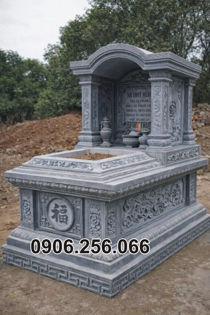 mẫu mộ đá đẹp làm theo yêu cầu bán tại Hà Nội